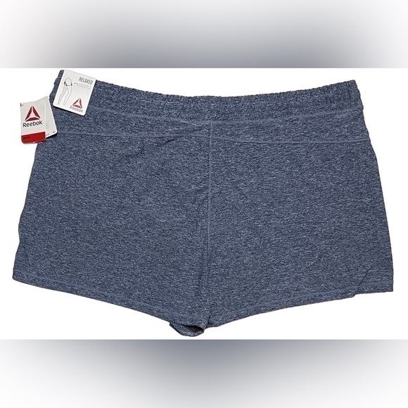 Nwt Reebok Women’s Goal Shorts Size 3X Medieval Blue Heather Athletic stretchy - Picture 3 of 16